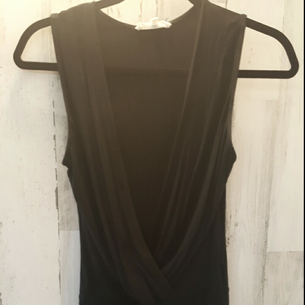 Black dress bodysuit